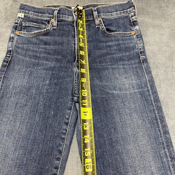 Citizens of Humanity Harlow Jeans Womens 27x30 Blue Denim High Rise Slim Fit - Picture 6 of 16